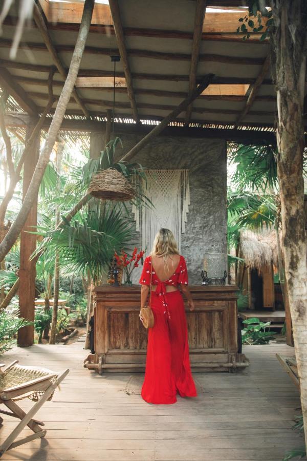 Nativus Glamping & Cenote Tulum Hotel ภายนอก รูปภาพ