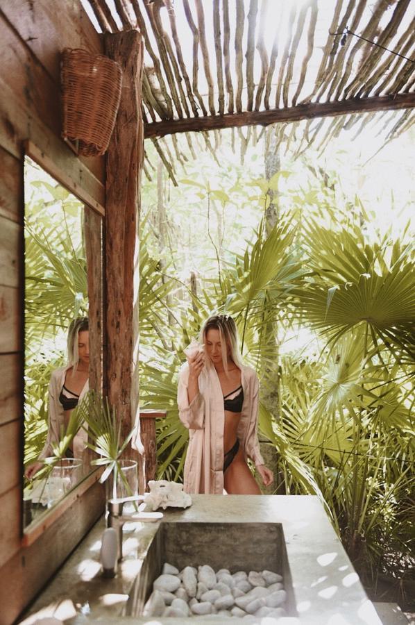 Nativus Glamping & Cenote Tulum Hotel ภายนอก รูปภาพ
