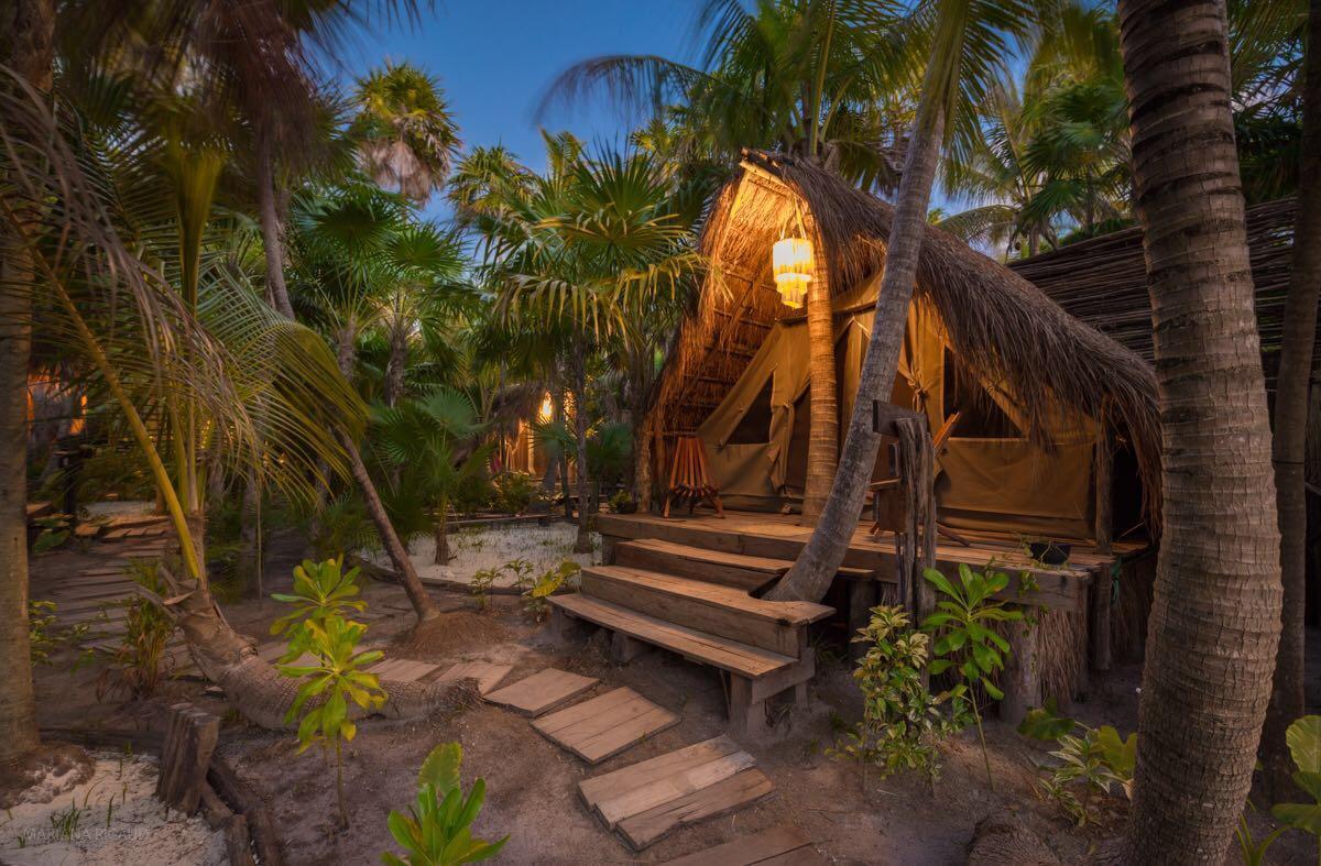 Nativus Glamping & Cenote Tulum Hotel ภายนอก รูปภาพ